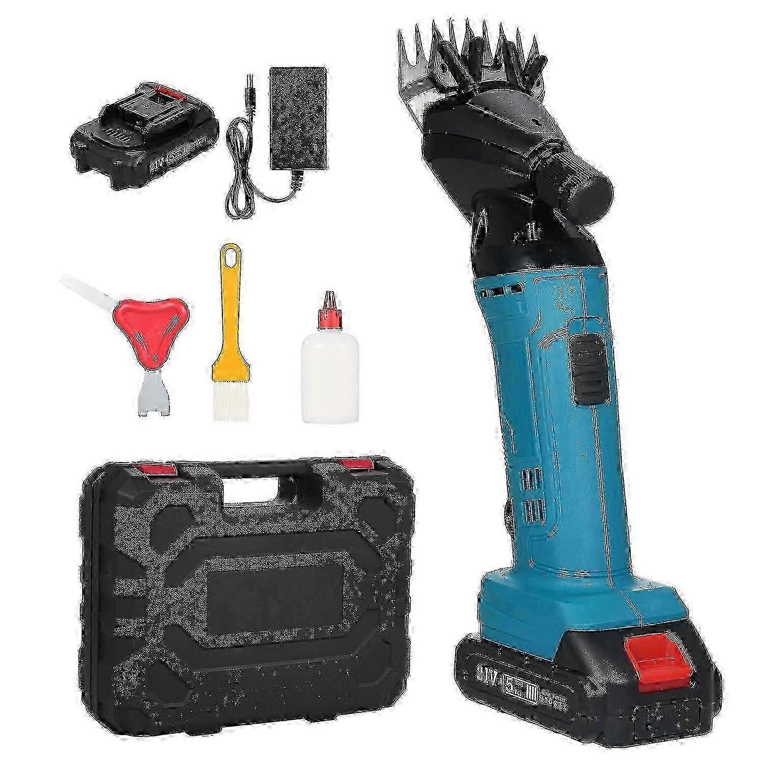 9-tands 6-snelheid verstelbare lithium-ion wolschaarset lithium-ion scheermachine knipmachine-TF