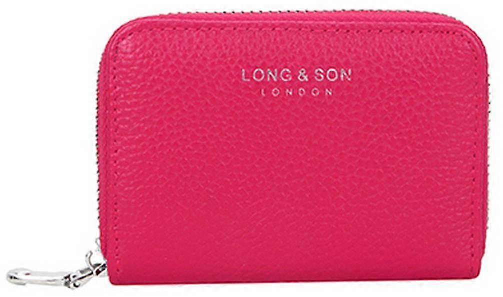 Long and Son Zip Around Purse - Pink