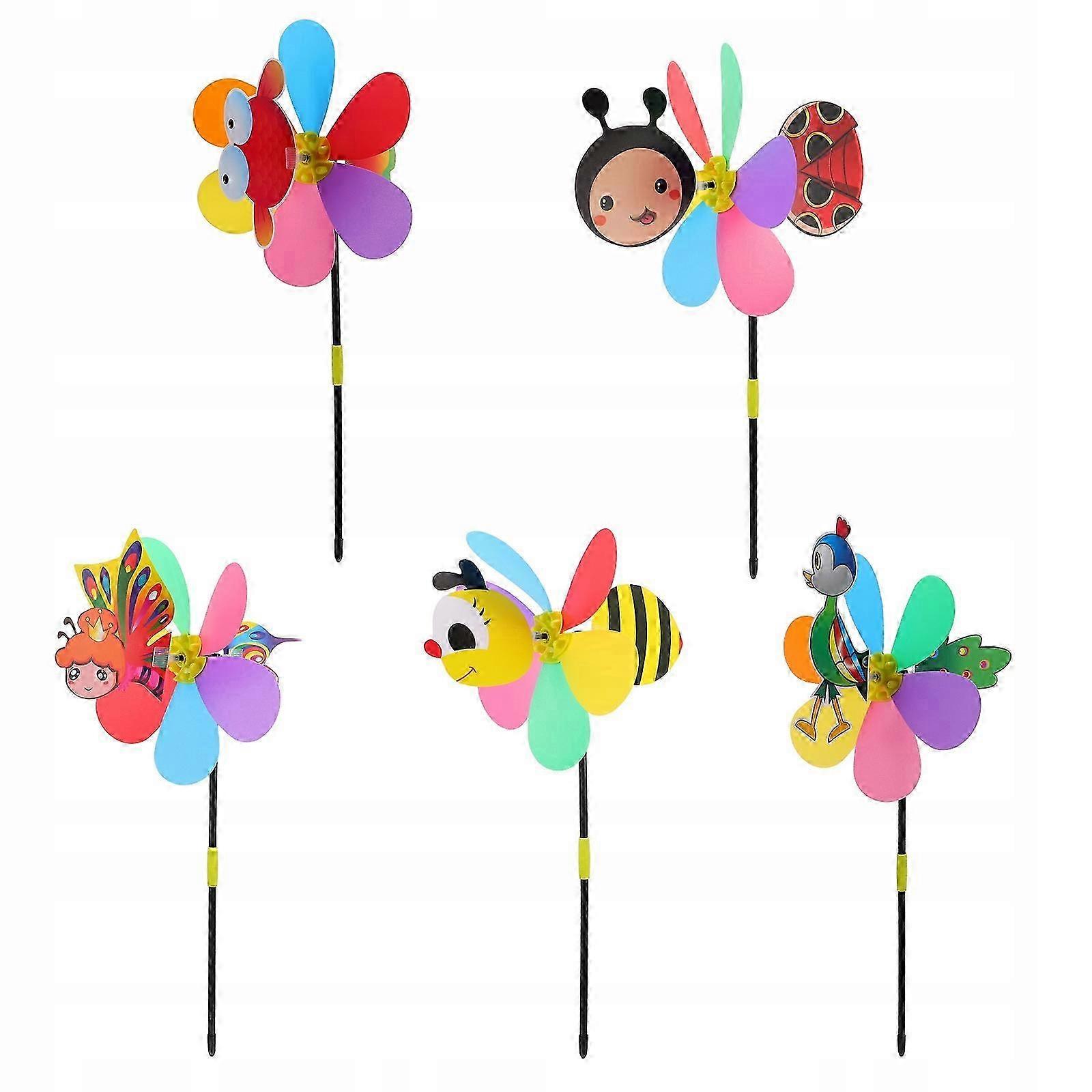 Three-dimensional Animal Windmill Child