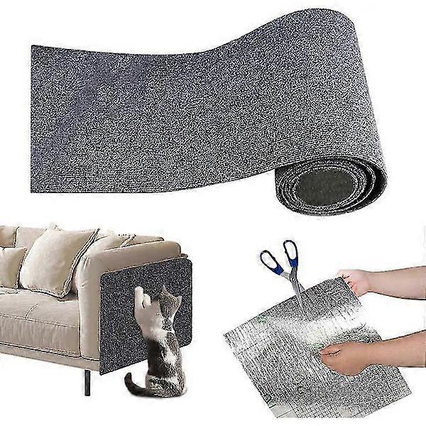 Self-Adhesive Cat Scratching Mat, Cat Scratching Mat, Cat Scratching Board, Cat Scratching Mat to Protect Furniture, Sofa [DB] yc