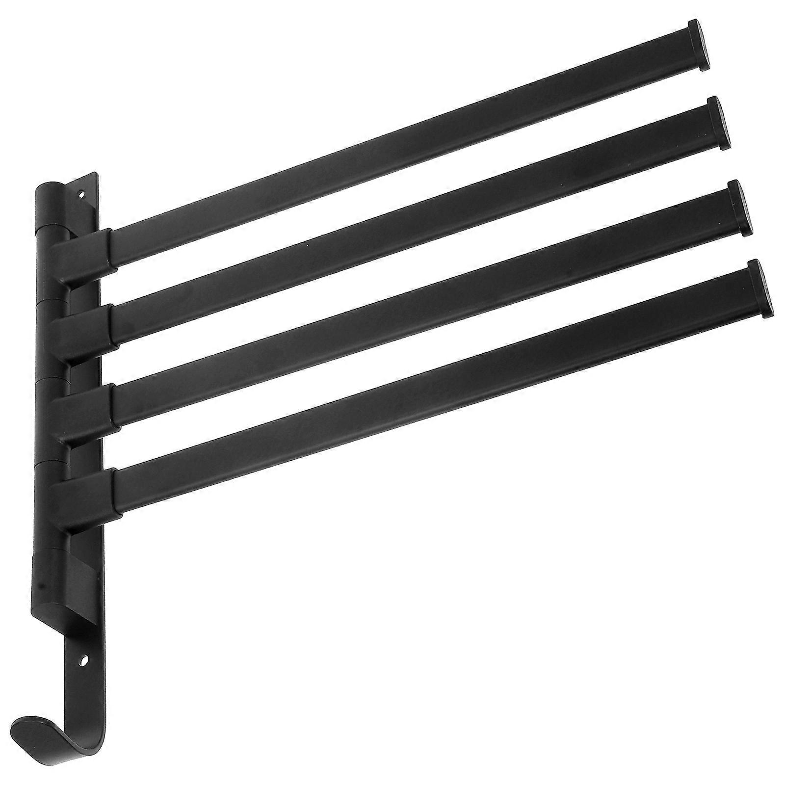 Portable Rv Clothes Drying Rack Black Aluminum Rack for