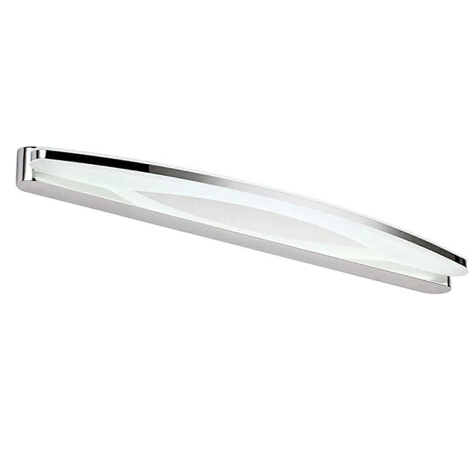 Bathroom Mirror Wall Lamp 39cm, Acrylic LED Front Light, Bracket Mount Vanity Lighting For Makeup Mirror