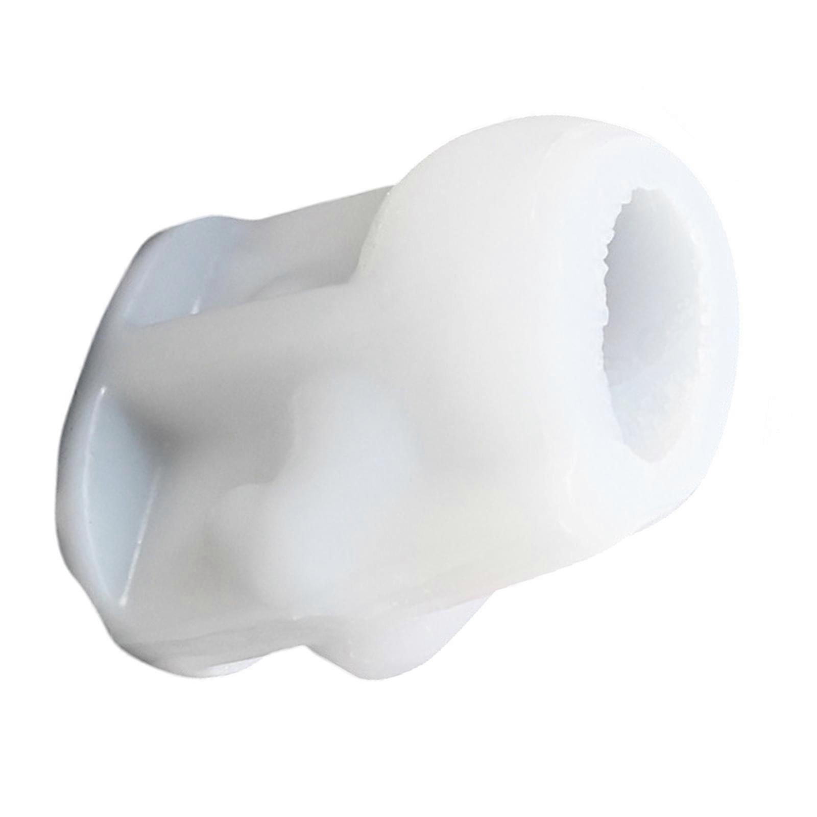 Silicone Molds Easter Rabbit Candle Molds Handmade DIY Soap Molds 3D Rabbit Castings Molds Resin Molds for Candle Making Multicolor