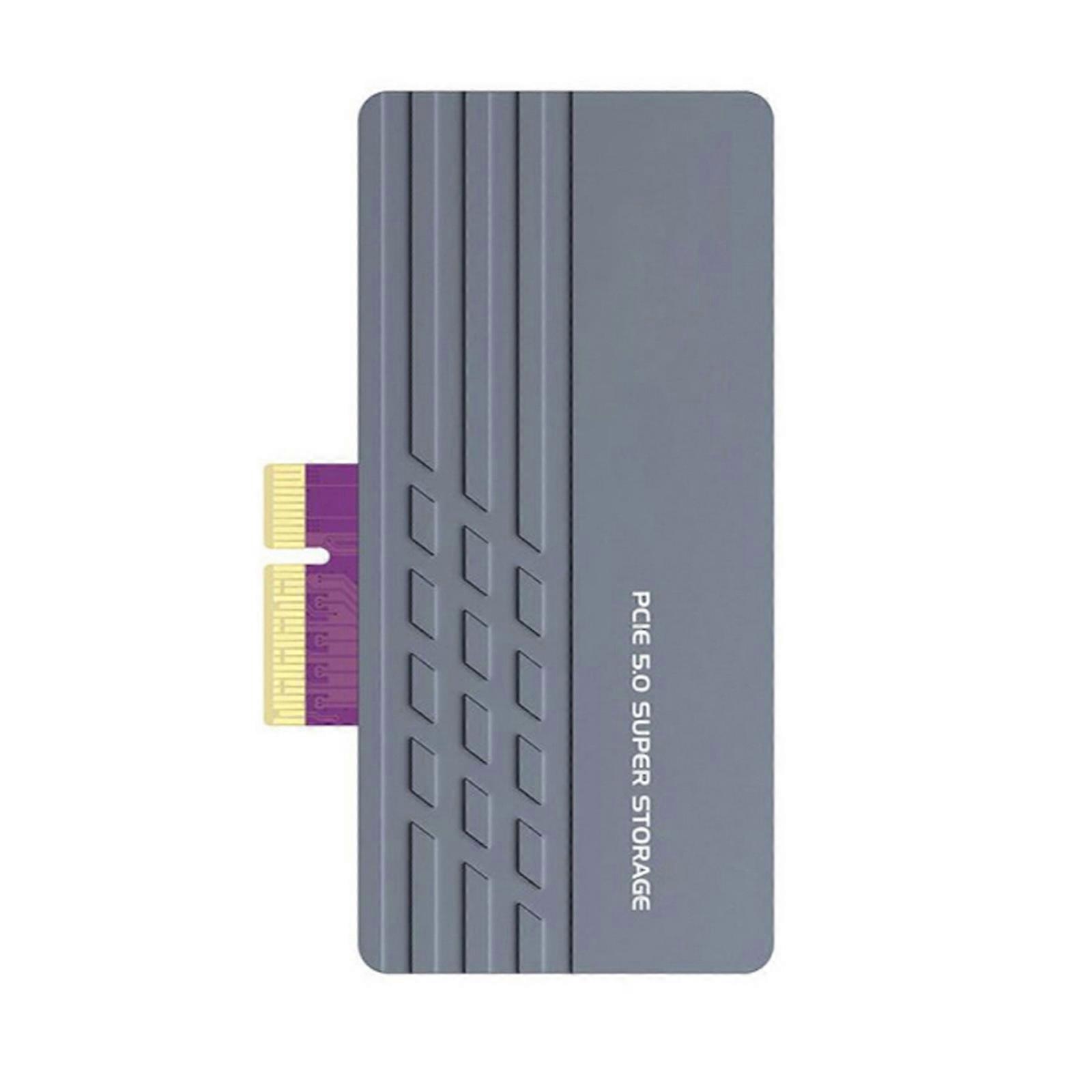 Compactly PCIe5.0 to M.2 NVMe SSDs Expansion Card PCIe5.0 to M.2 SSDs Converters with MultiProtection Features Multicolor