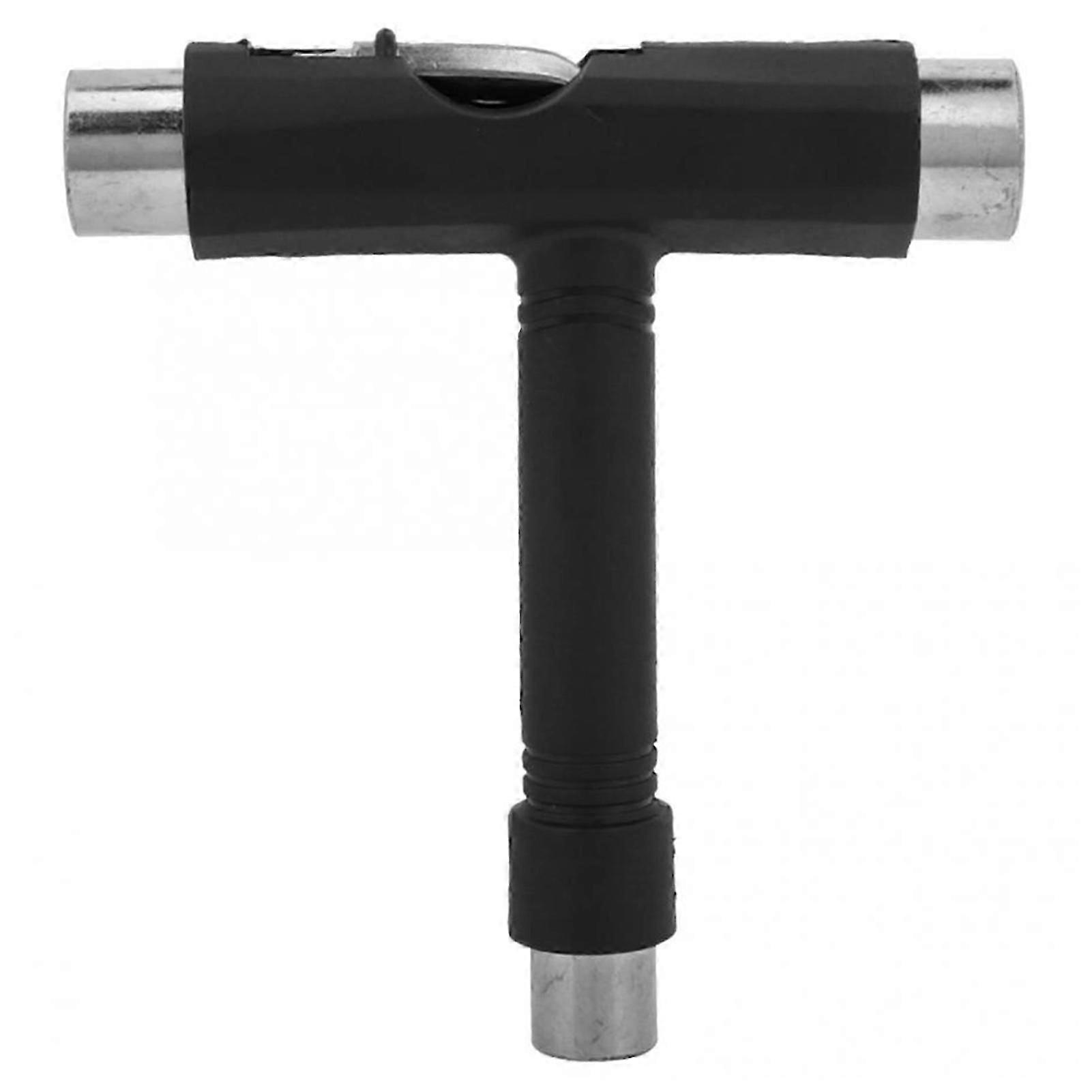 Multi-functional Skate Board T-shape Wrench Portable Rust-proof and Durable T-shape Wrench Repairing Maintenance Gadgets