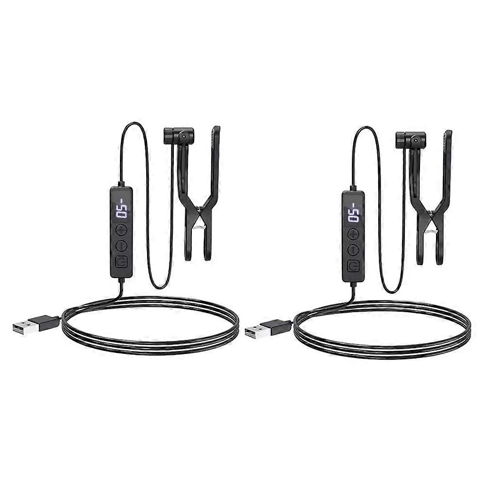 2PCS USB Auto Clicker for Phone Automatic Phone Screen Automatic Physical Tapper for Game Assistance Task Accessory
