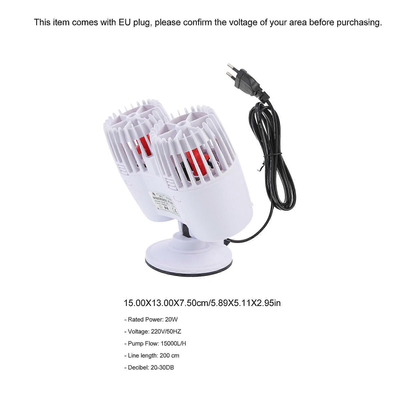 Plastic Aquarium Wave Maker Pump for Fish Tank Circulation