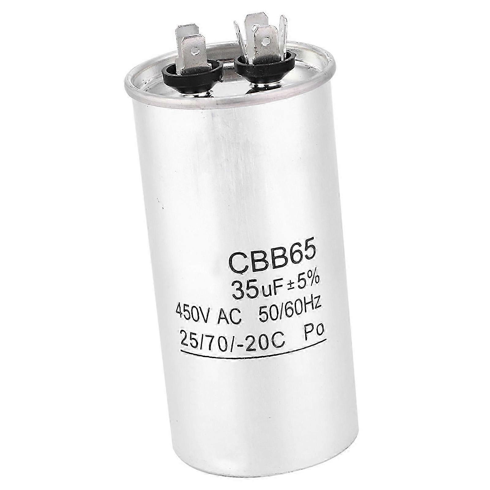 Aluminum foil start capacitor CBB65 450V 35UF for AC
