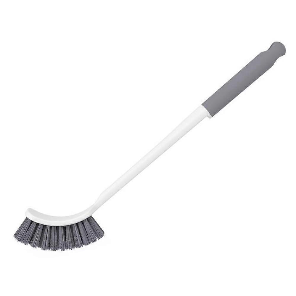 Toilet Brush with Long Handle DripProof Design for Squat Toilets SpaceSaving Bathroom Cleaning Kit