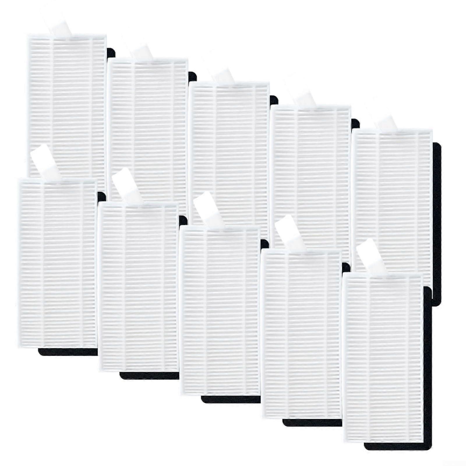 Robot Vacuum Cleaner Filter Replacement Kit, Easy Clean, 10 Pack Accessories
