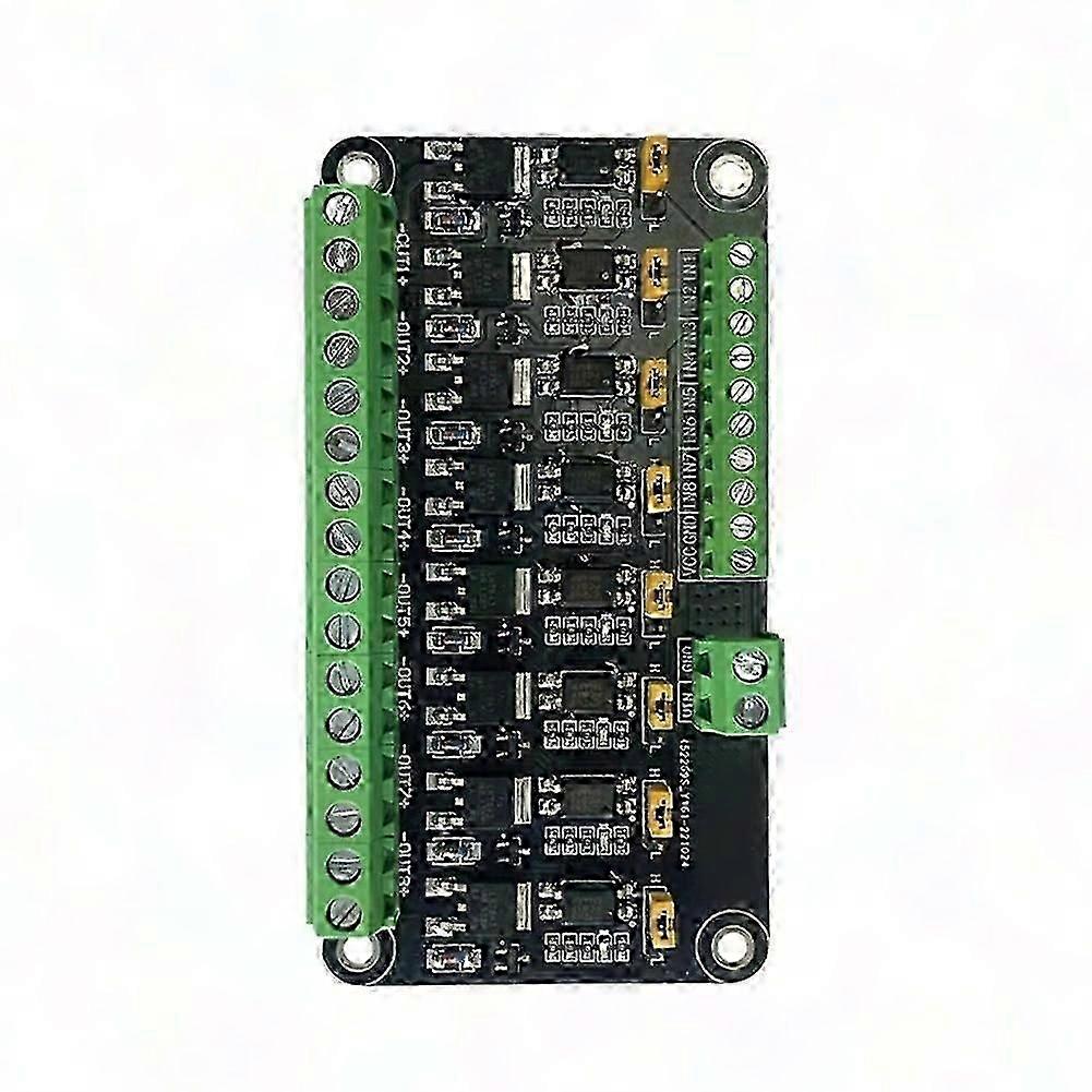 8-Channel MOSFET PLC with PWM Control & Optocoupler Isolation for Electronics Projects