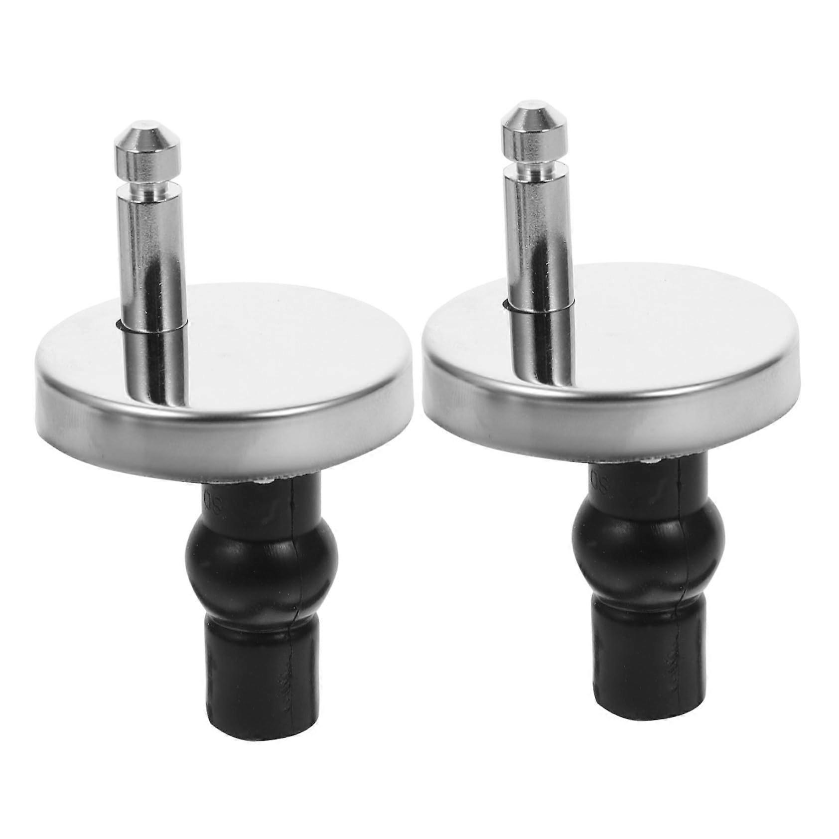 Toilet Seat Fixing Bolts Stainless Steel Quick Release Hinge Set with Secure Fit and Universal Compatibility