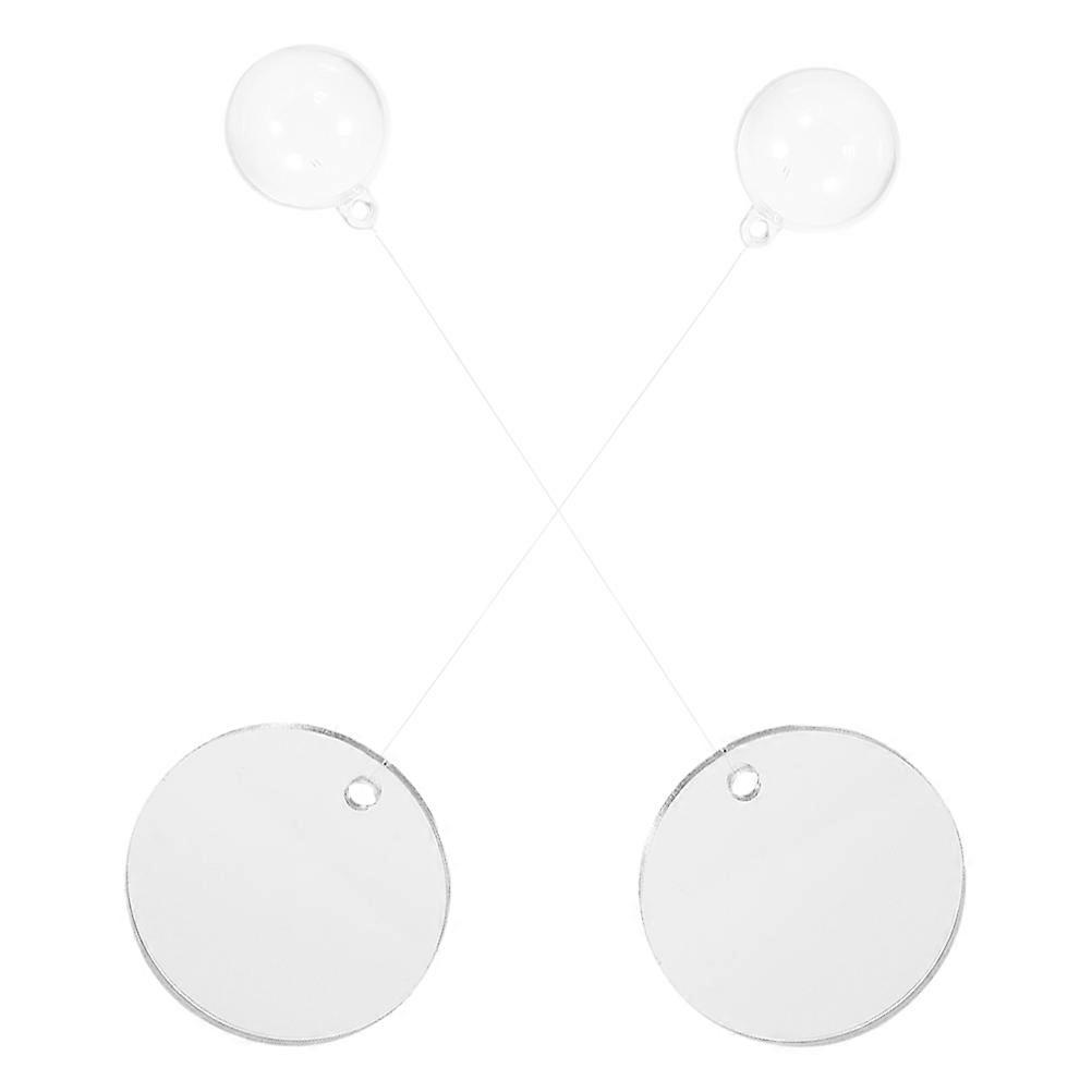 Betta Fish Training Mirror Acrylic Mirror for Exercise Transparent