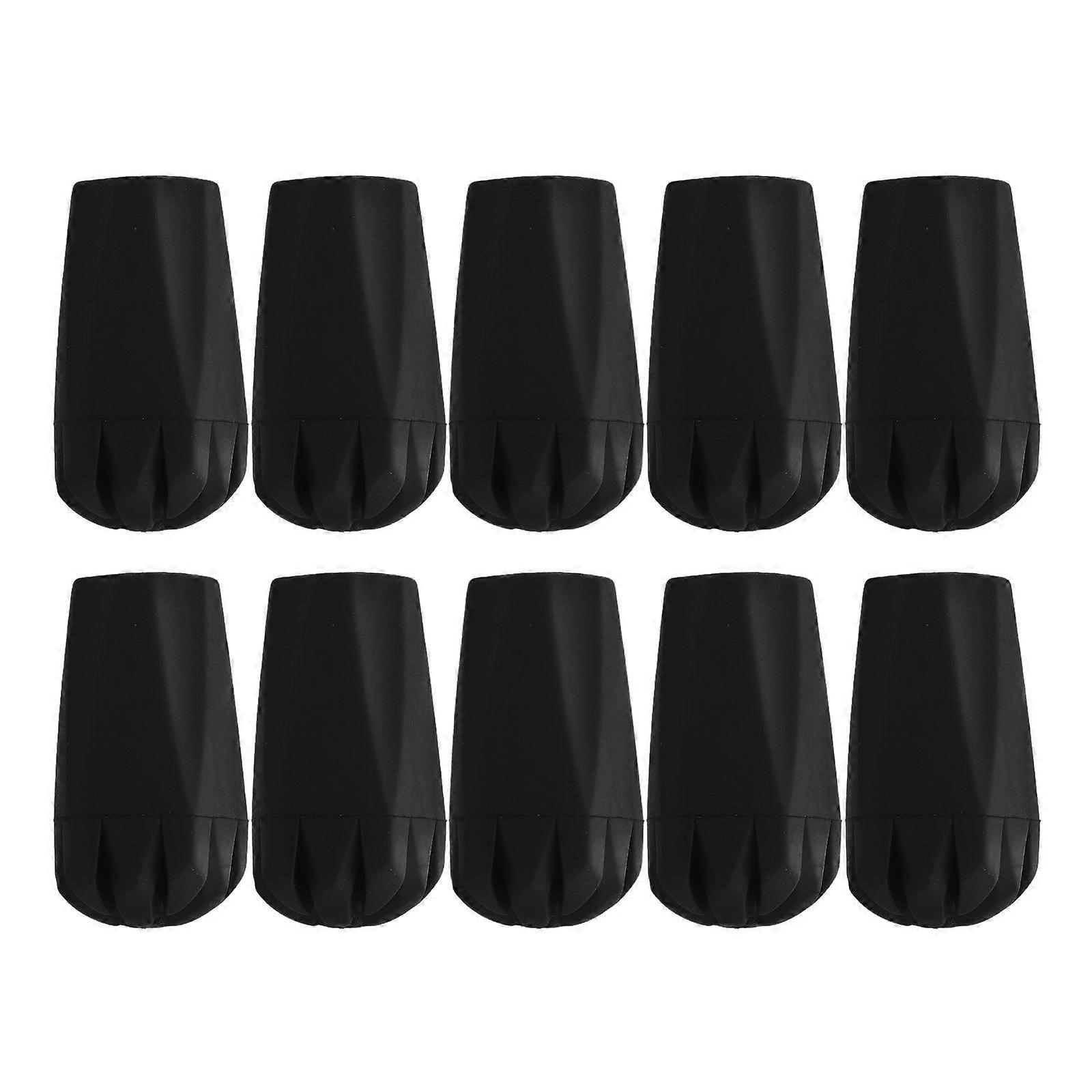 Rubber Tips for Hiking Poles Universal Walking Stick Replacement Tips with 30Pcs