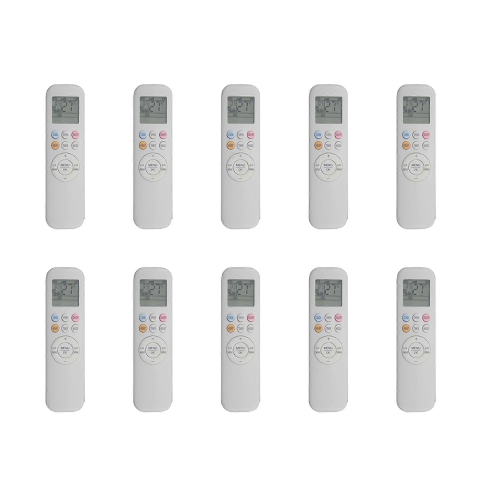 10X YKR-T/011E Remote Control Replacement for AUX Air Conditioner Remote Control ,White