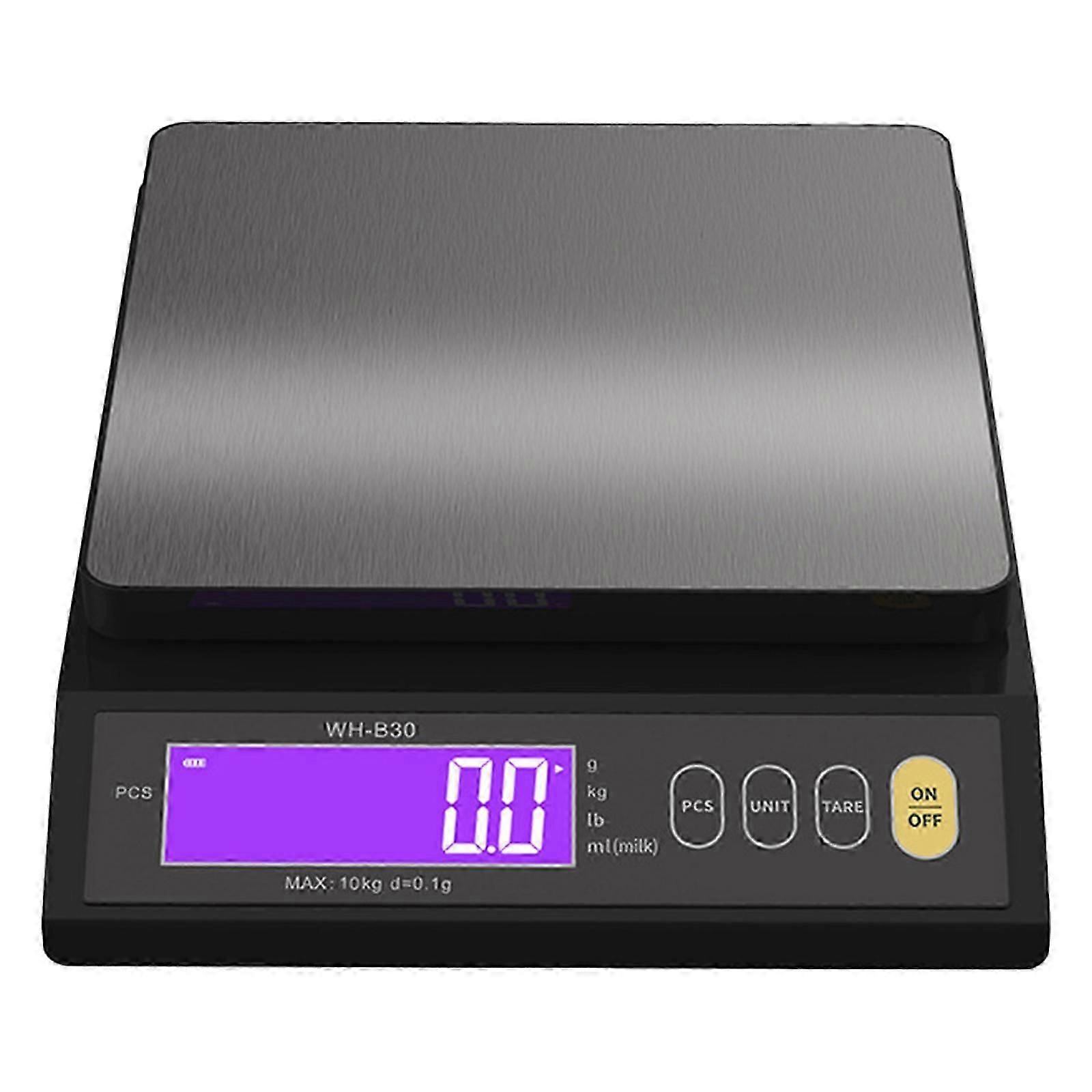 Portable Electronic Baking Scale with LCD Display Rechargeable Food Weighing Tool Energy Saving Digital Weighter