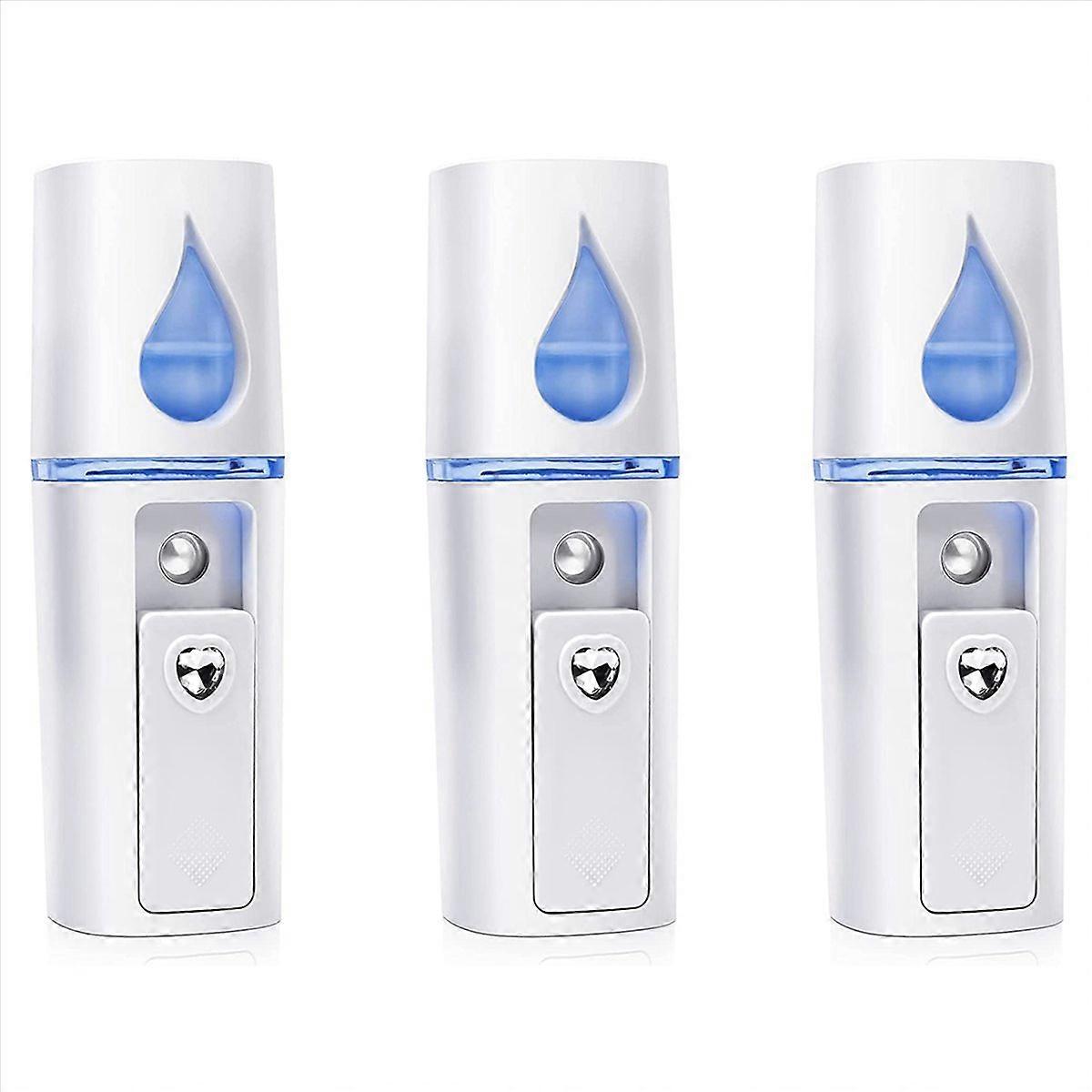 Portable Nano Mister Mini Steamer Atomization White