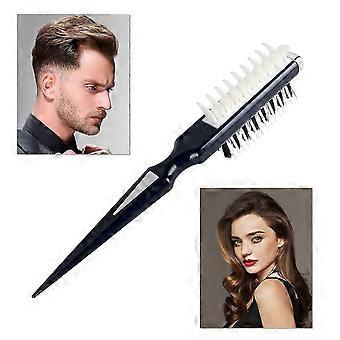 Shark Hair Styling Comb Brush with Anti-Static Bristles for All Hair Types Men Women Portable Detangling and Volume_lhh