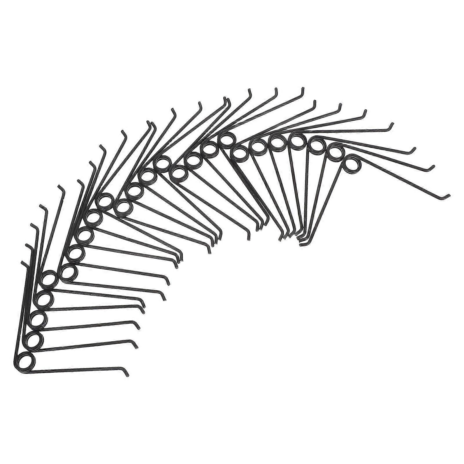 25pcs V Shape Pruner Handles Replacement Springs Stainless Steel
