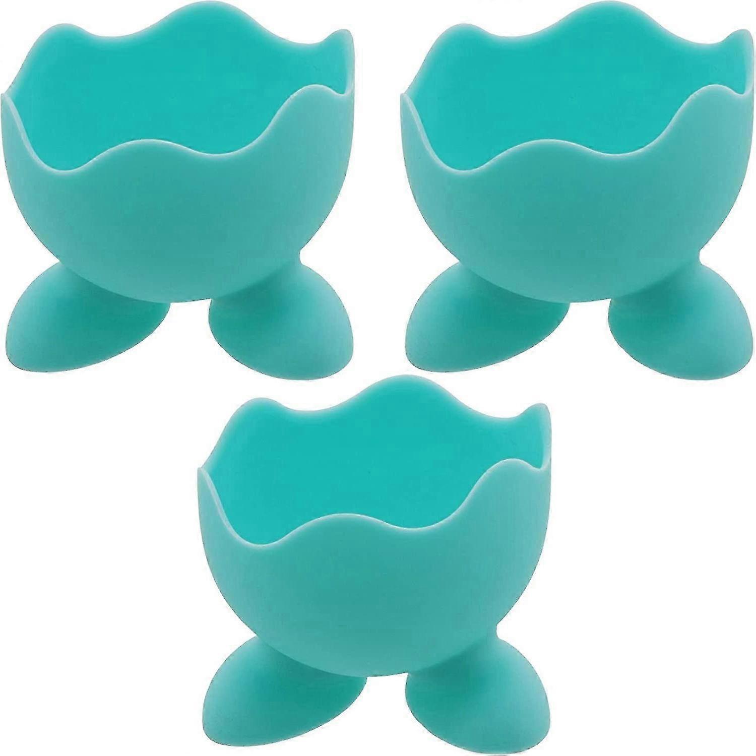 Äggkoppar i silikon - 3 st