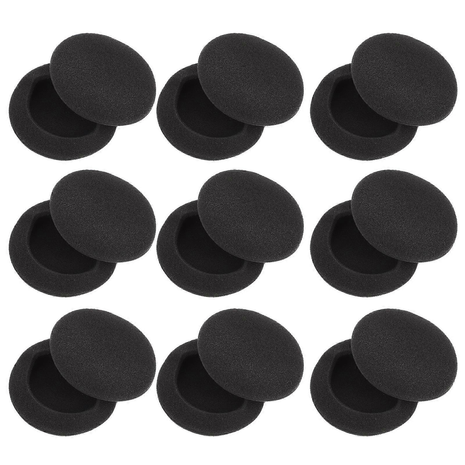 Earphone Ear Pads Replacement for Headset with 60Pcs Elastic Cushions