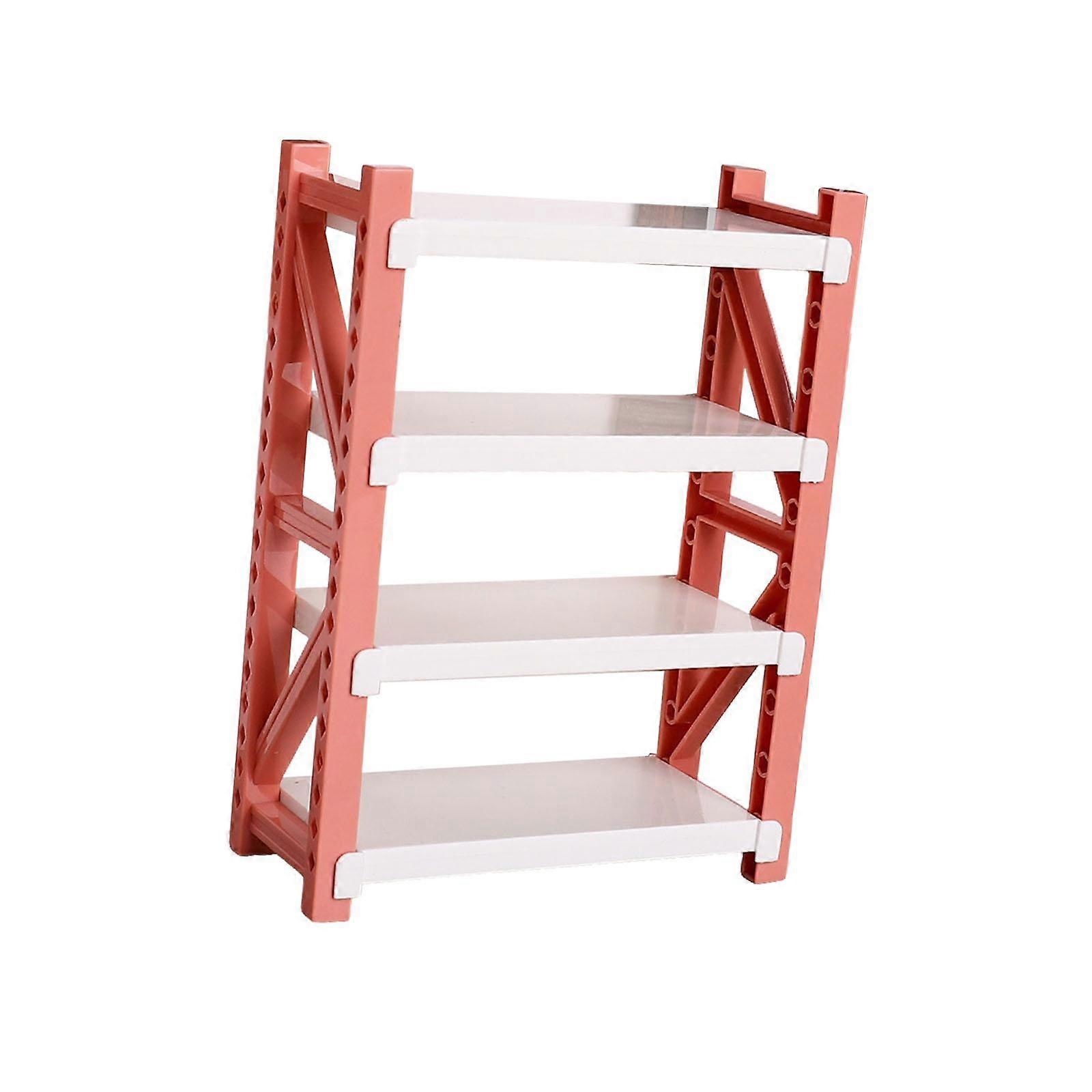 Dollhouse Miniature Storage Rack Multi Functional Collection Display Showcase