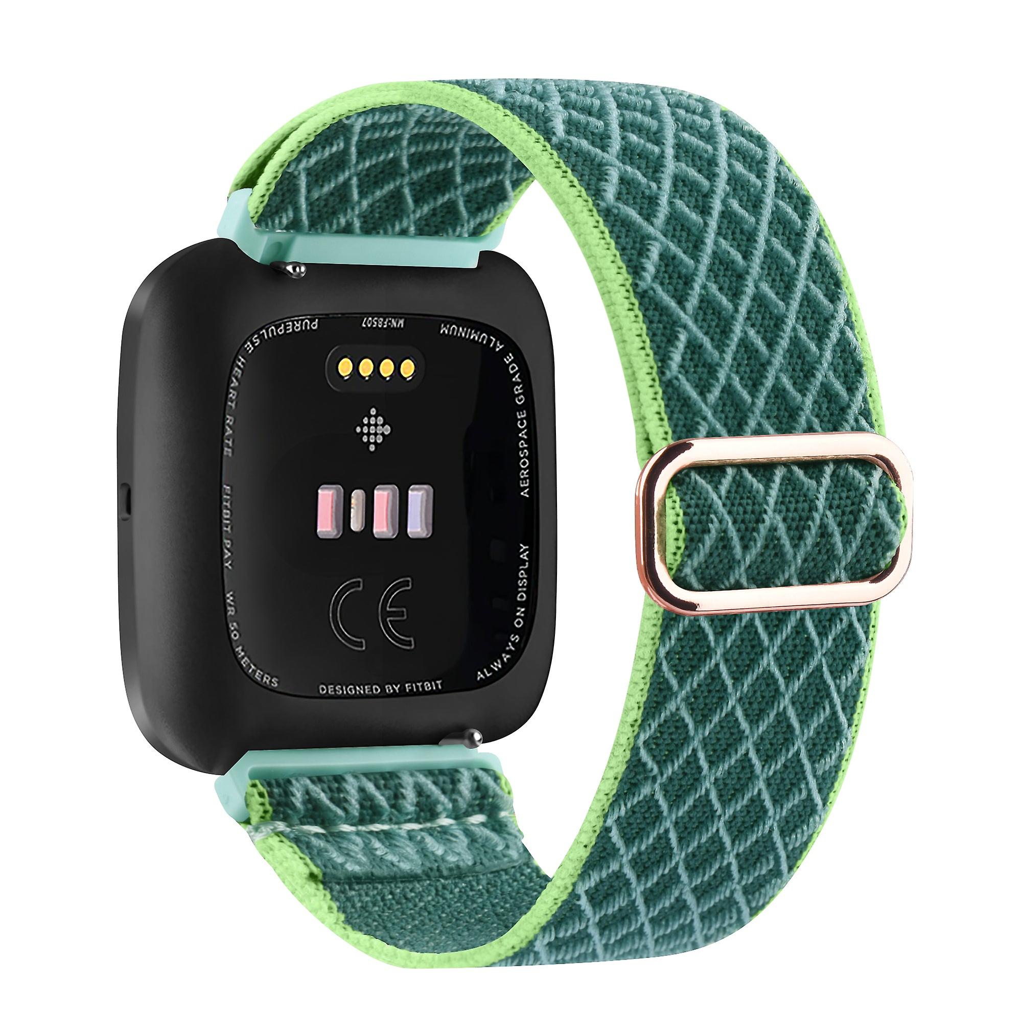 Elastic Woven Loop Strap For Fitbit Versa Versa Lite Band