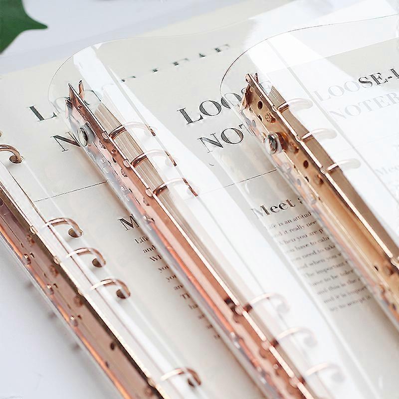 B5A5A6 Exquisite PVC Binder, Transparent Binder