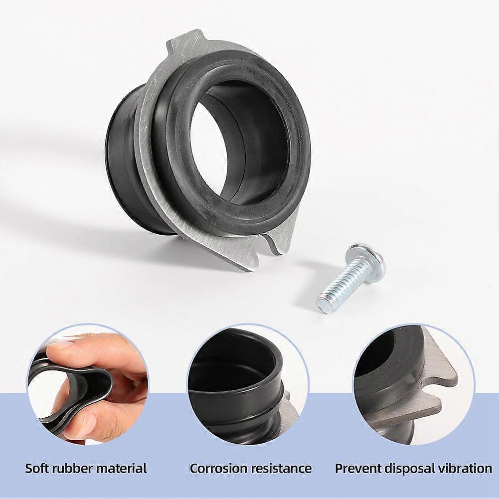 2pcs 75499 Flex Coupler Garbage Disposal for Insinkerator,Flex Discharge Anti-Vibration Tailpipe Mount Coupling