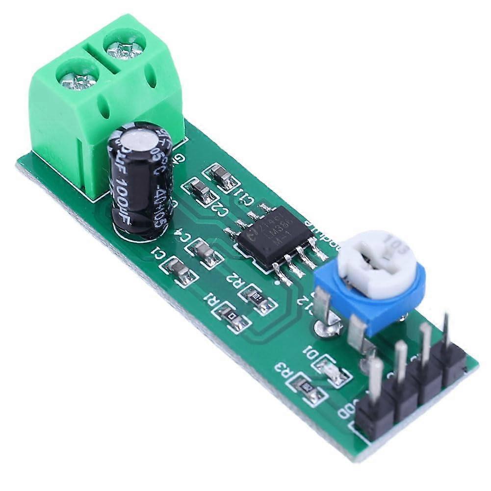 LM386 Power Amplifier Board Module Mono Audio Amplifier With 200 Times Gain 5V12V Input 10K Adjustable DIY Kit