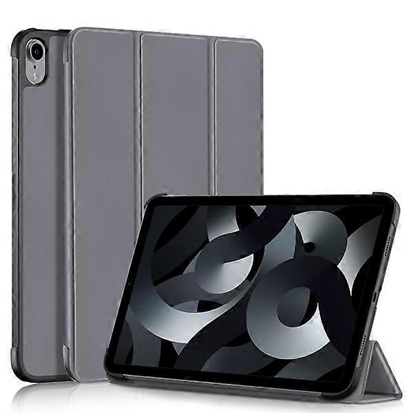 Compatible with Apple compatible with iPad 10.9 2022 Slim fit tri-fold case - Gray gray