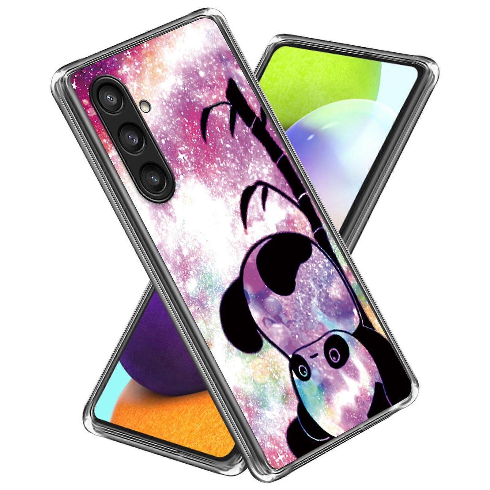 For Samsung Galaxy S24 Phone Case Thin Flexible TPU Back Cover IMD Pattern