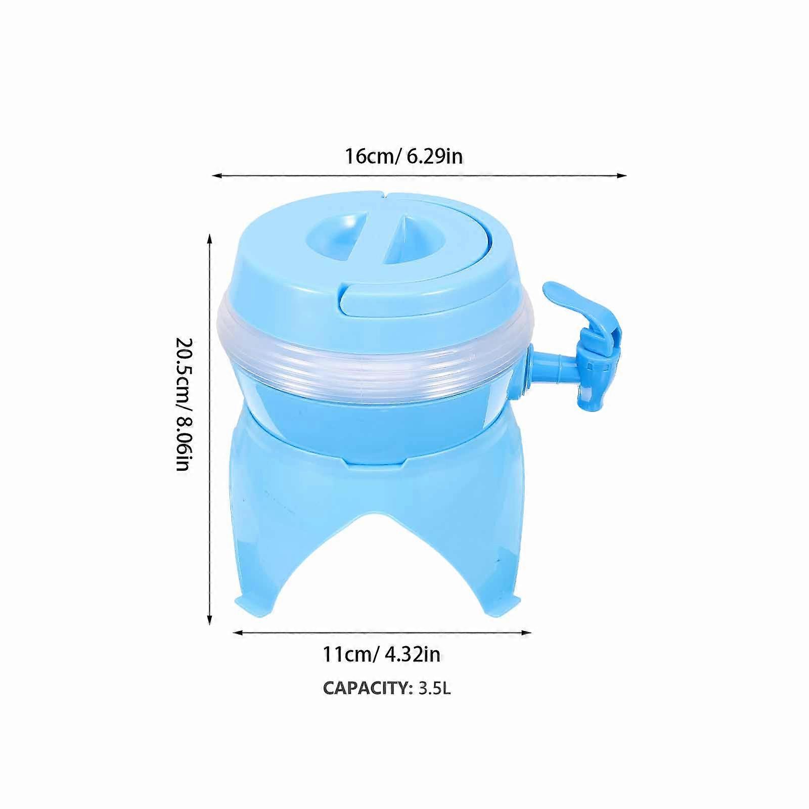 Foldable Beverage Dispenser with Spigot for Outdoor 1Set