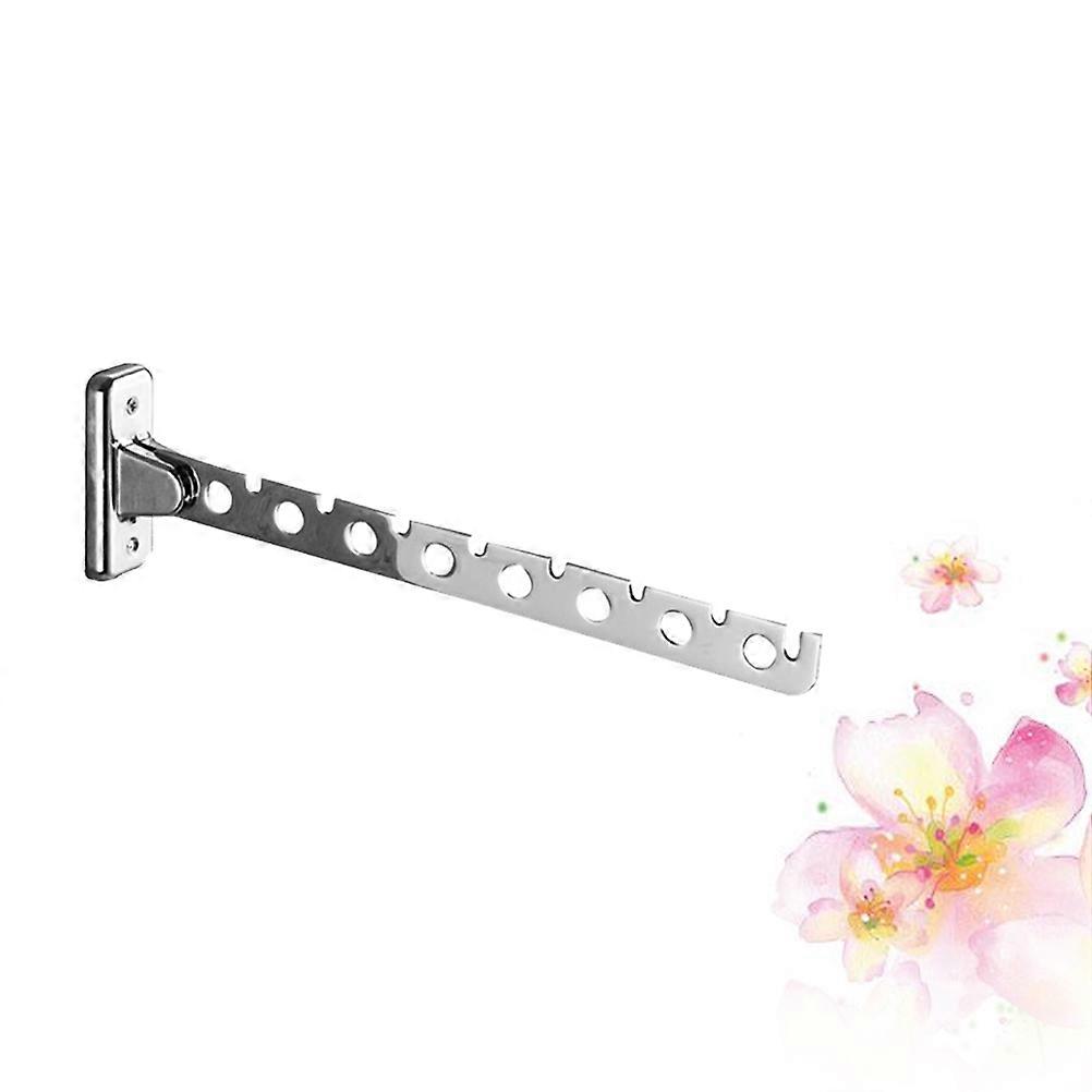 Anti-Slip Hanger Multi-Function Folding Hanger Hook Silver