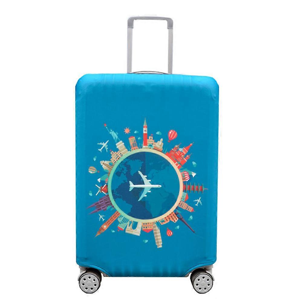 Luggage Cover Suitcase Protector with Easy Handle Access 2Pcs for Suitcases