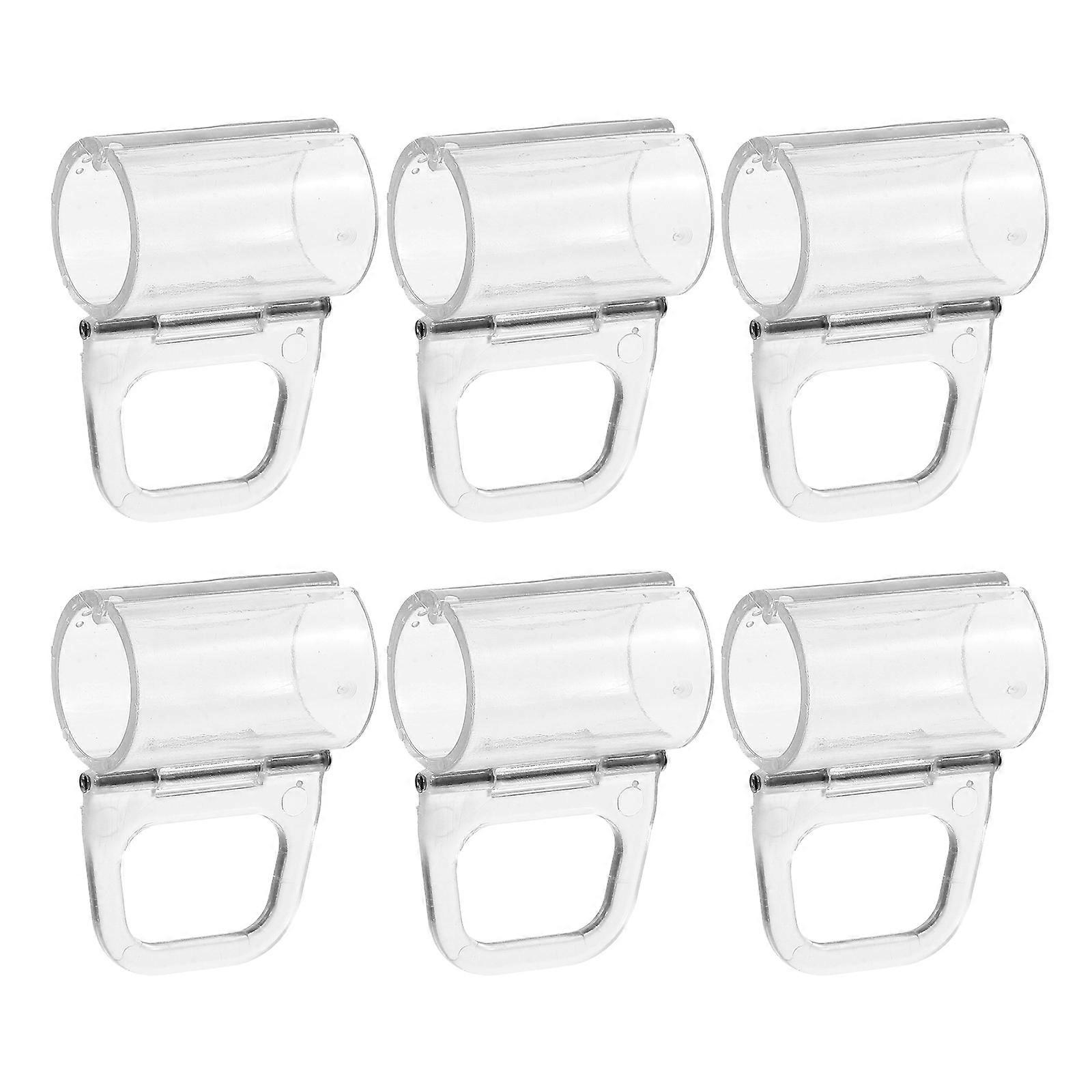 Shade Pulls for Roller Shades Roller Shades Handle for Pulling 6Pcs Transparent