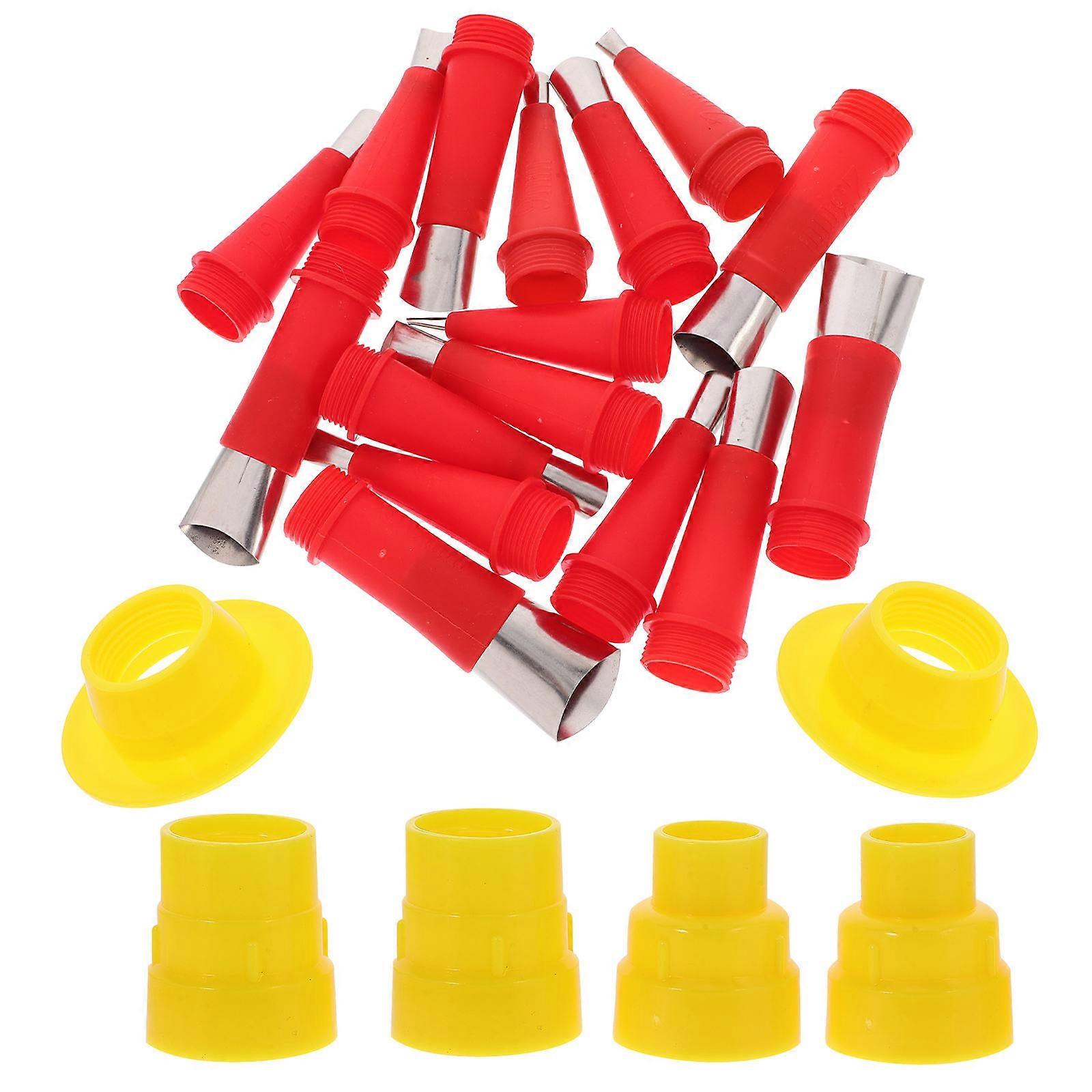 Durable Caulking Nozzle Applicator Universal Tool Kit with 22Pcs for Home