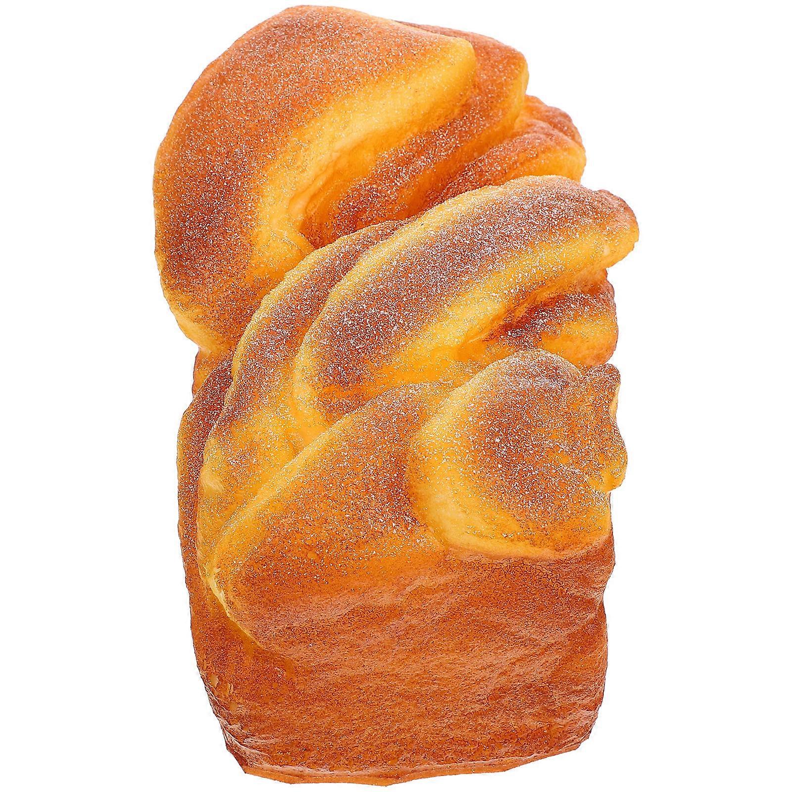 Lifelike Bread Prop PU Bread Model for Decor Assorted Color