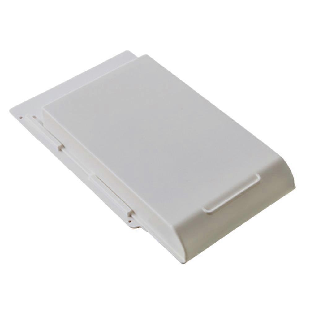 Compartment Storage Box Under-Table Storage Rectangular White 25.5x20x4.2cm Drawer Design 1 Set