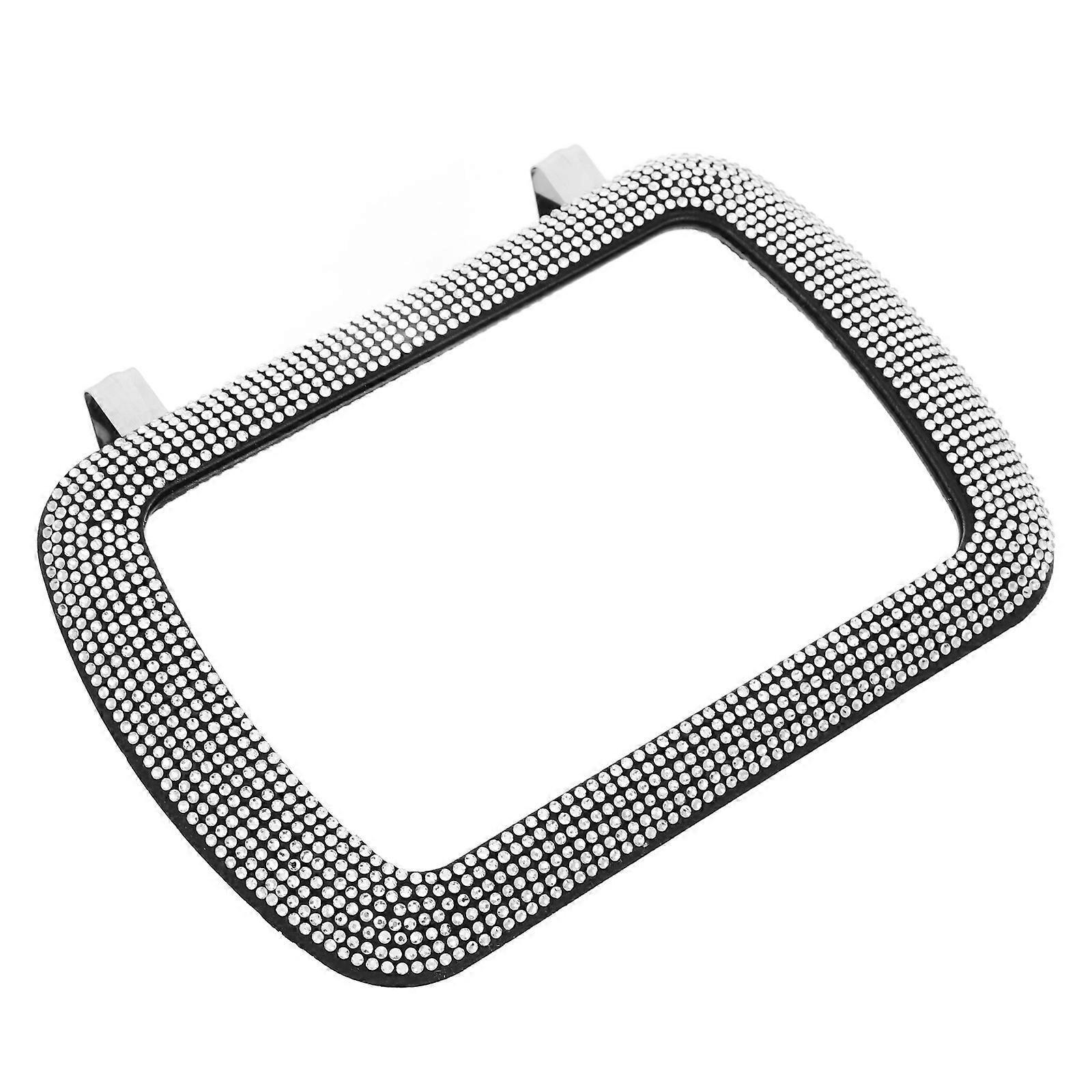 Car Visor Mirror for Makeup Use 5Pcs Rhinestone Clip on Vanity Mirror