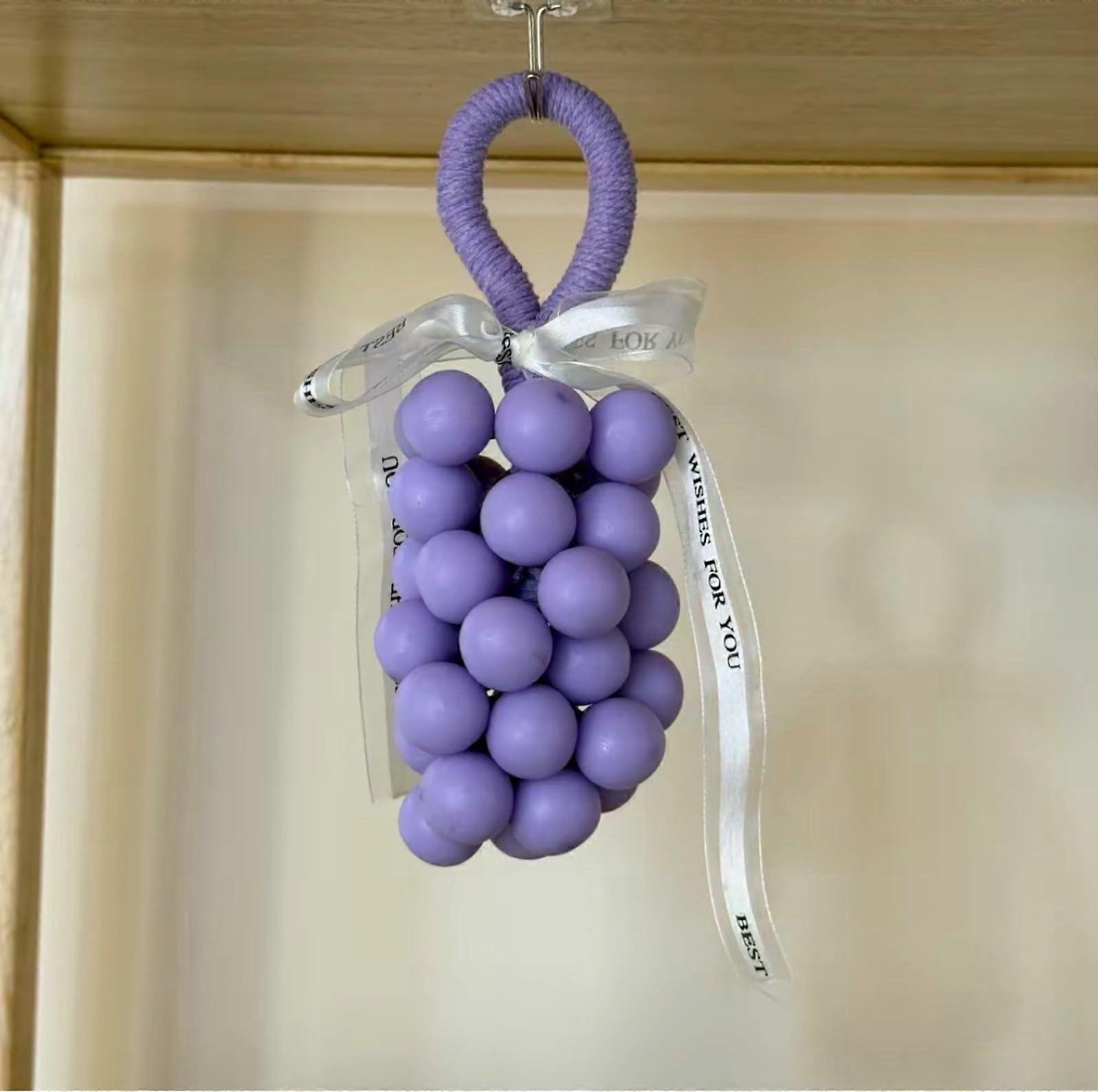 Handmade Grape Soap on a Rope Realistic Grape Cluster with Multiple Scent Options Elegant Gift
