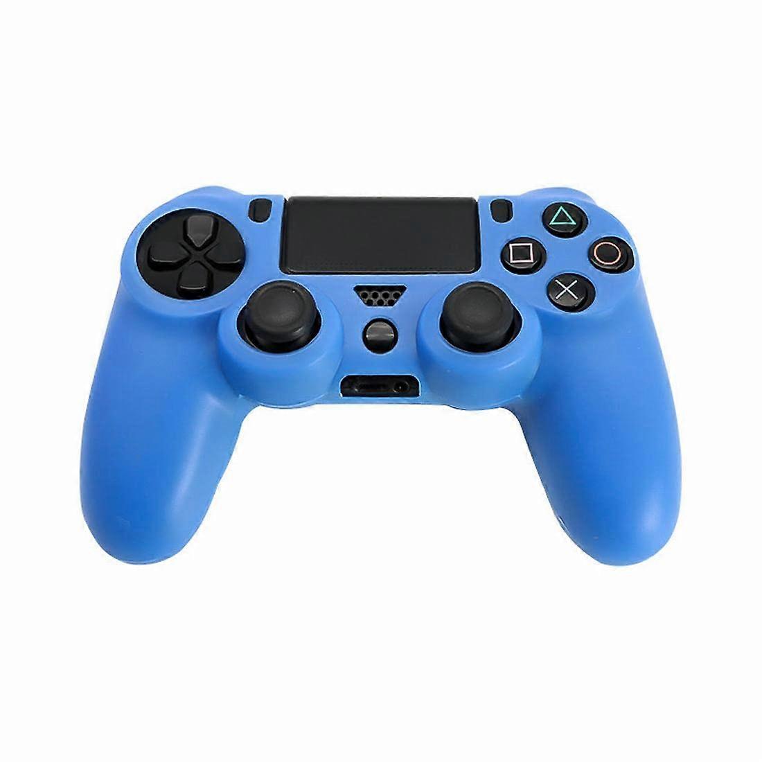 Controller Case with NonSlip Secure Grip Shockproof Silicone Cover for PS4 Controller – Blue