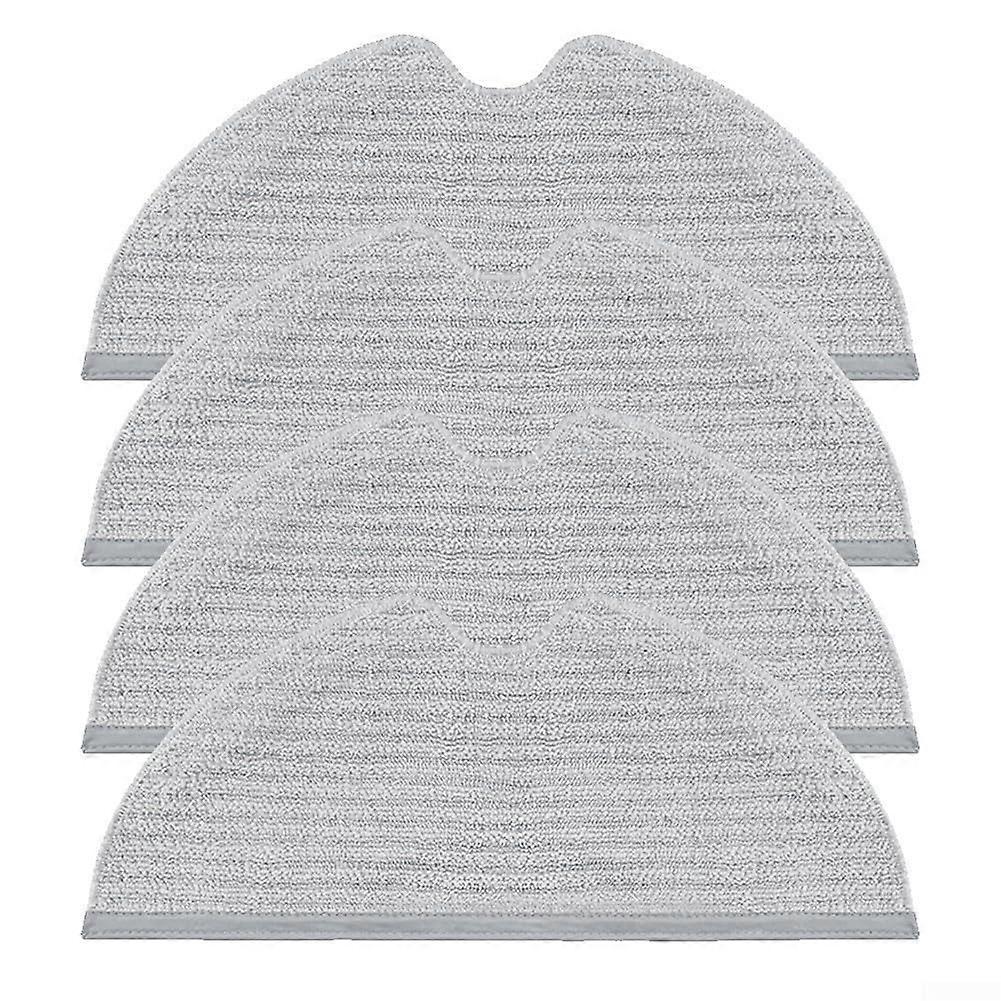 4Pack Washable Microfiber Mopping Pads for Mova Z500 Robot Vacuum, Efficient Floor Cleaning