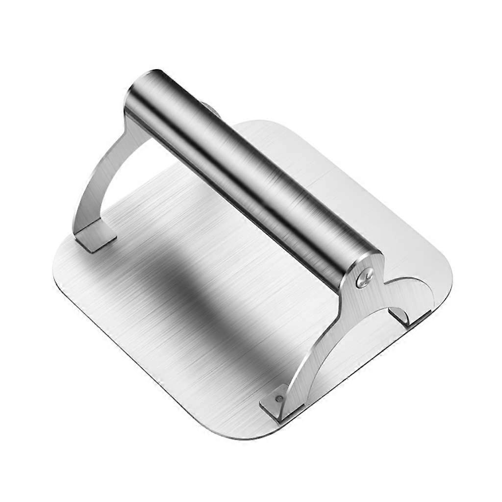 Stainless Steel Burger Press for Griddle with Ergonomic Handle, Rust Resistant Grill Smasher