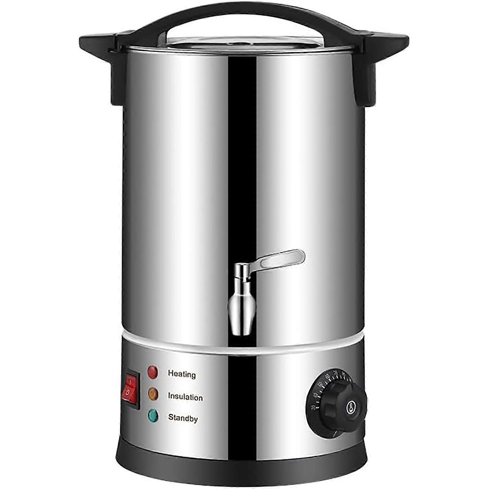 Electric Wax Melter with Adjustable Temperature and Heatable Spout, Large Capacity for Candle Making
