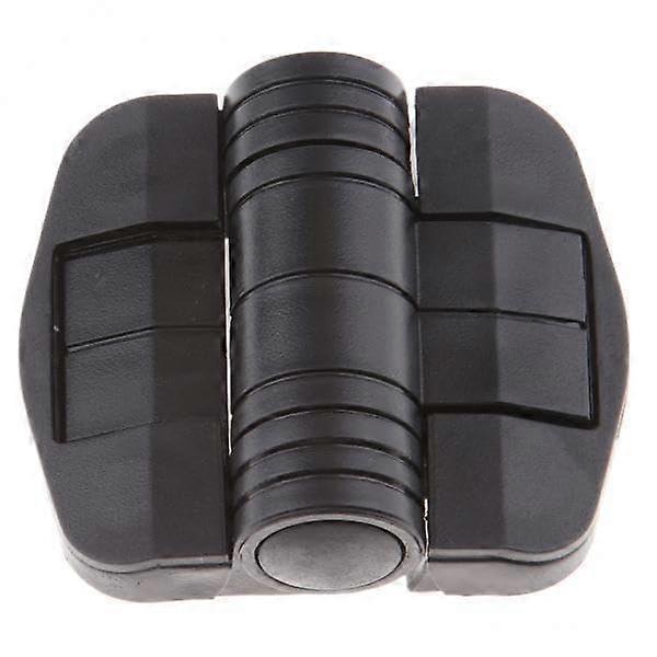 3 Pack 80 Degree Position Control Cabinet Hinges,  C61 Black Plastic Cupboard Hinges