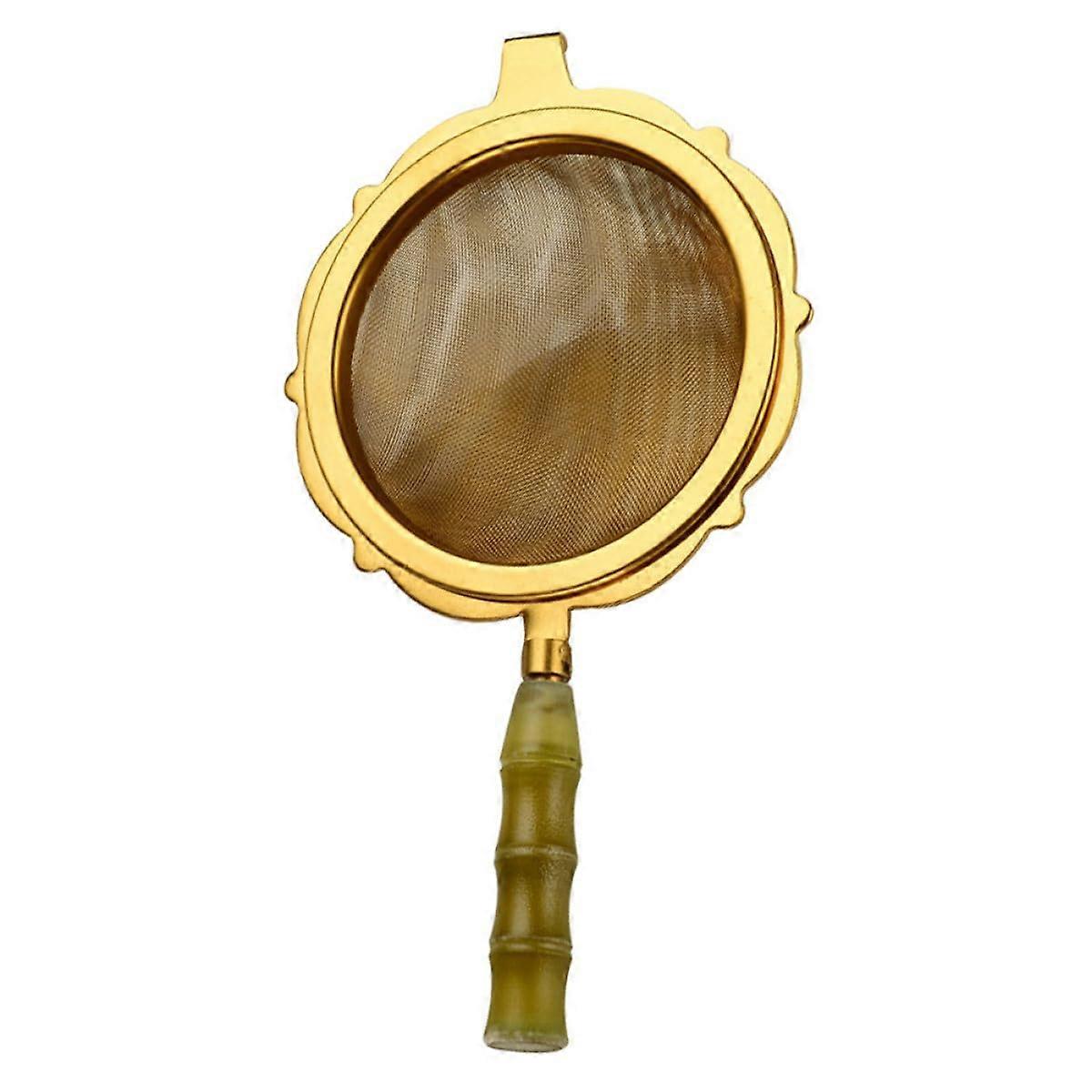 Stainless Steel Tea Strainer Set with Handle Fine Mesh Infuser for Loose Leaf Tea Brewing