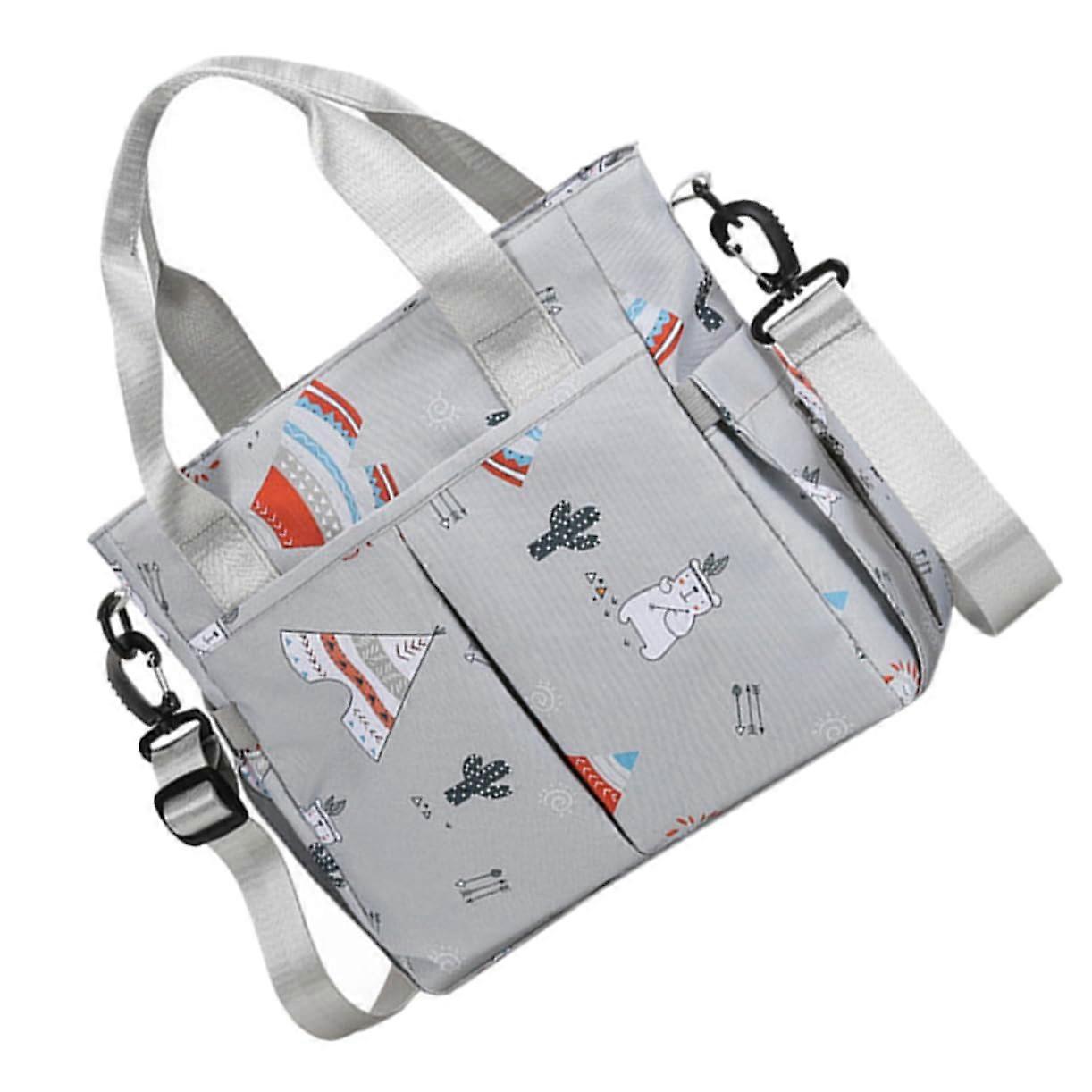 Diaper Bag Backpack with Large Capacity, Insulated Bottle Compartment, MultiPartition Stroller Organizer