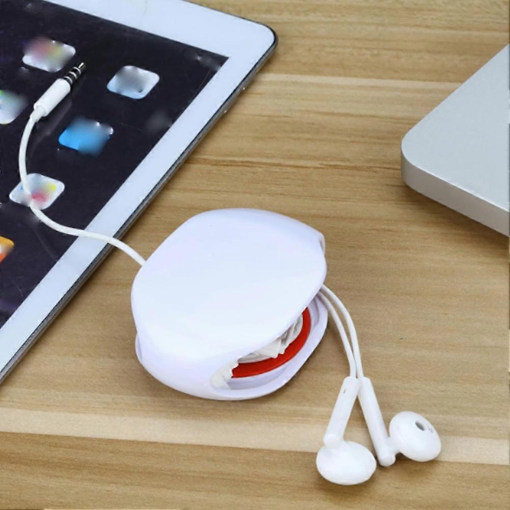 3pcs Automatic Cord Reel Retractable Cable Organizer Automatic Cable Organizer for USB Headphones Data Cables