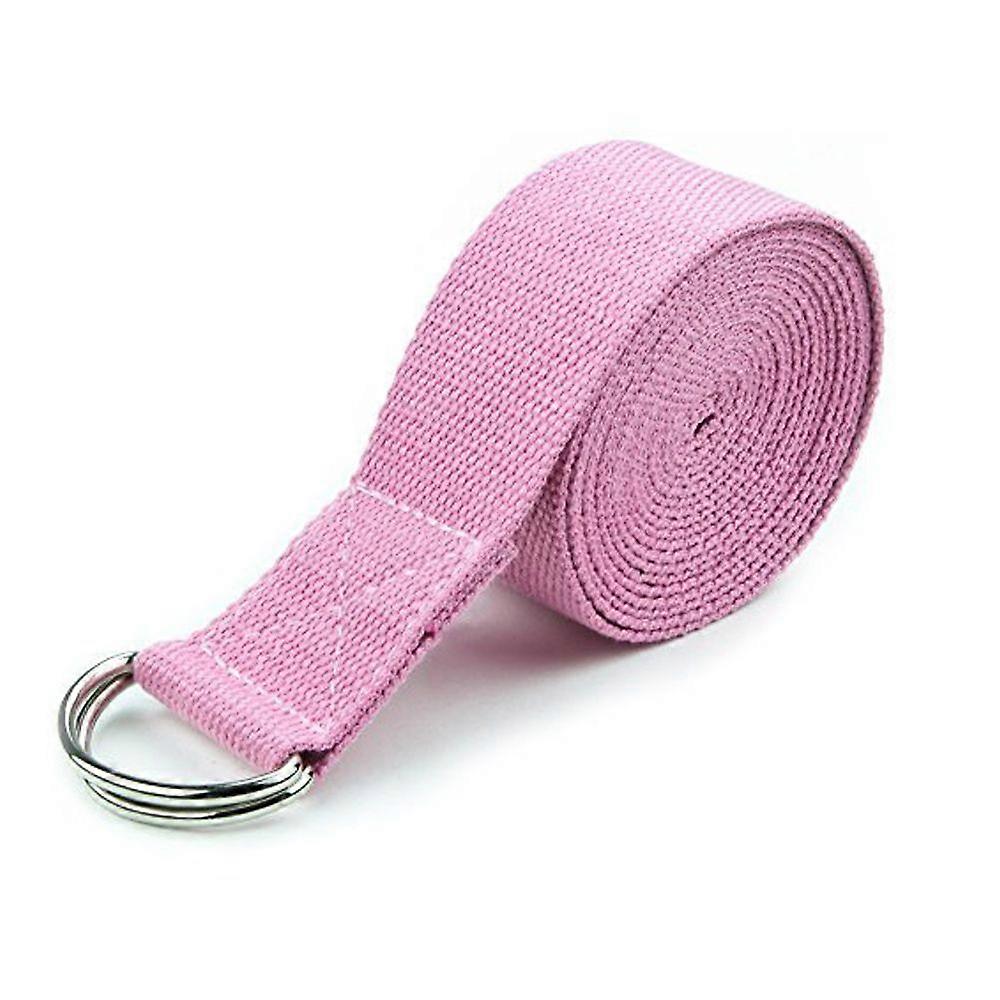 Adjustable exercise band with multiple loops for stretching exercises